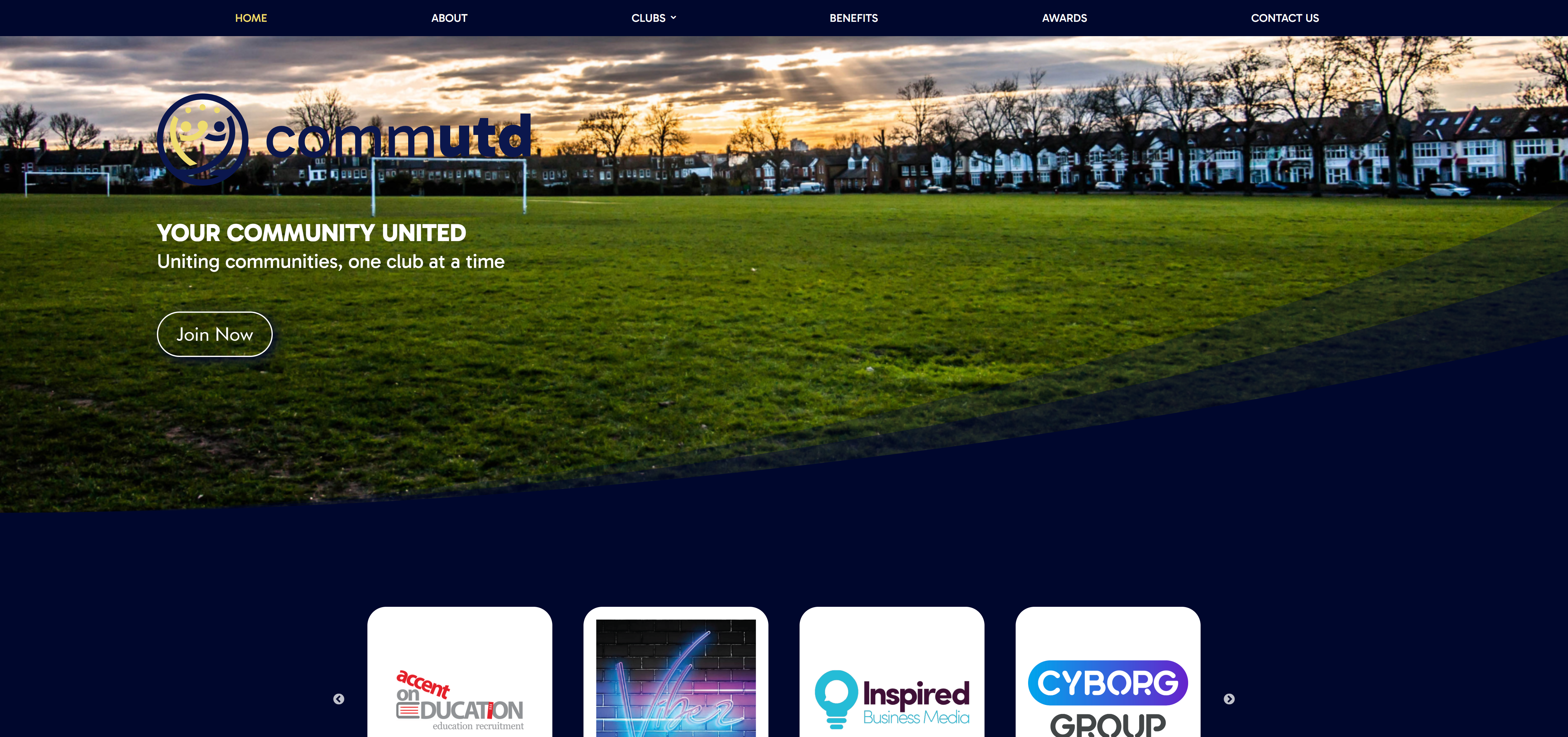 CommUtd – Grassroots Sports Community Platform