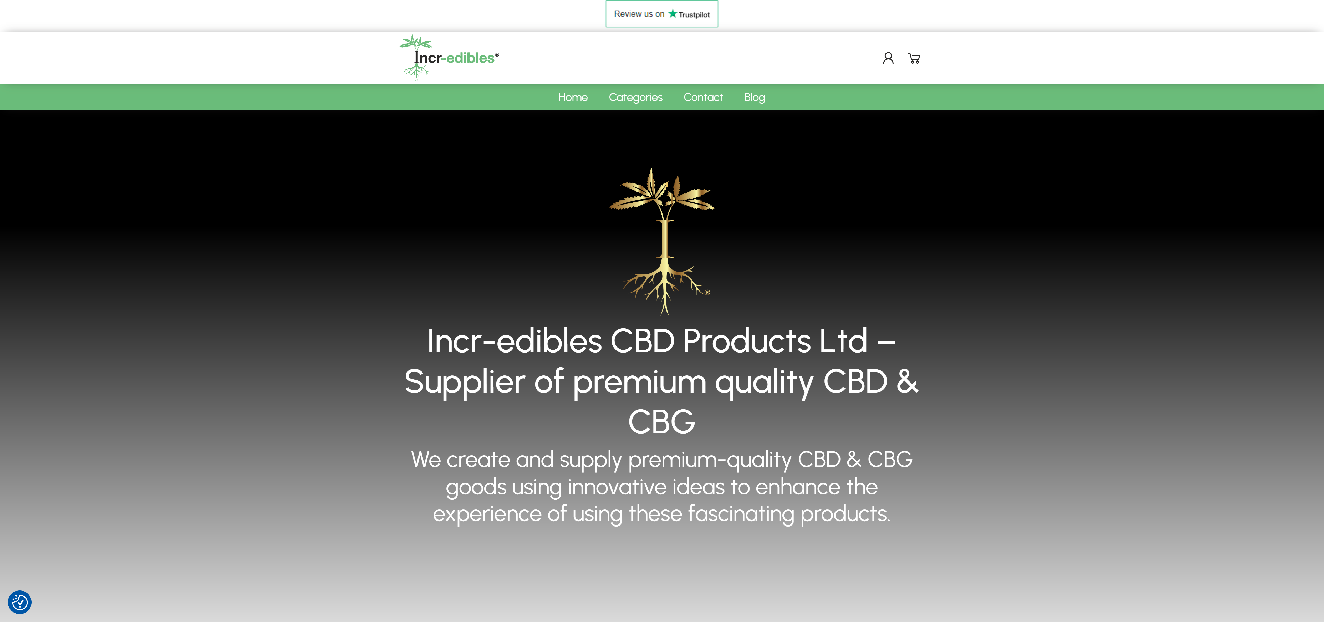 Incr-edibles – Premium CBD E-commerce Platform