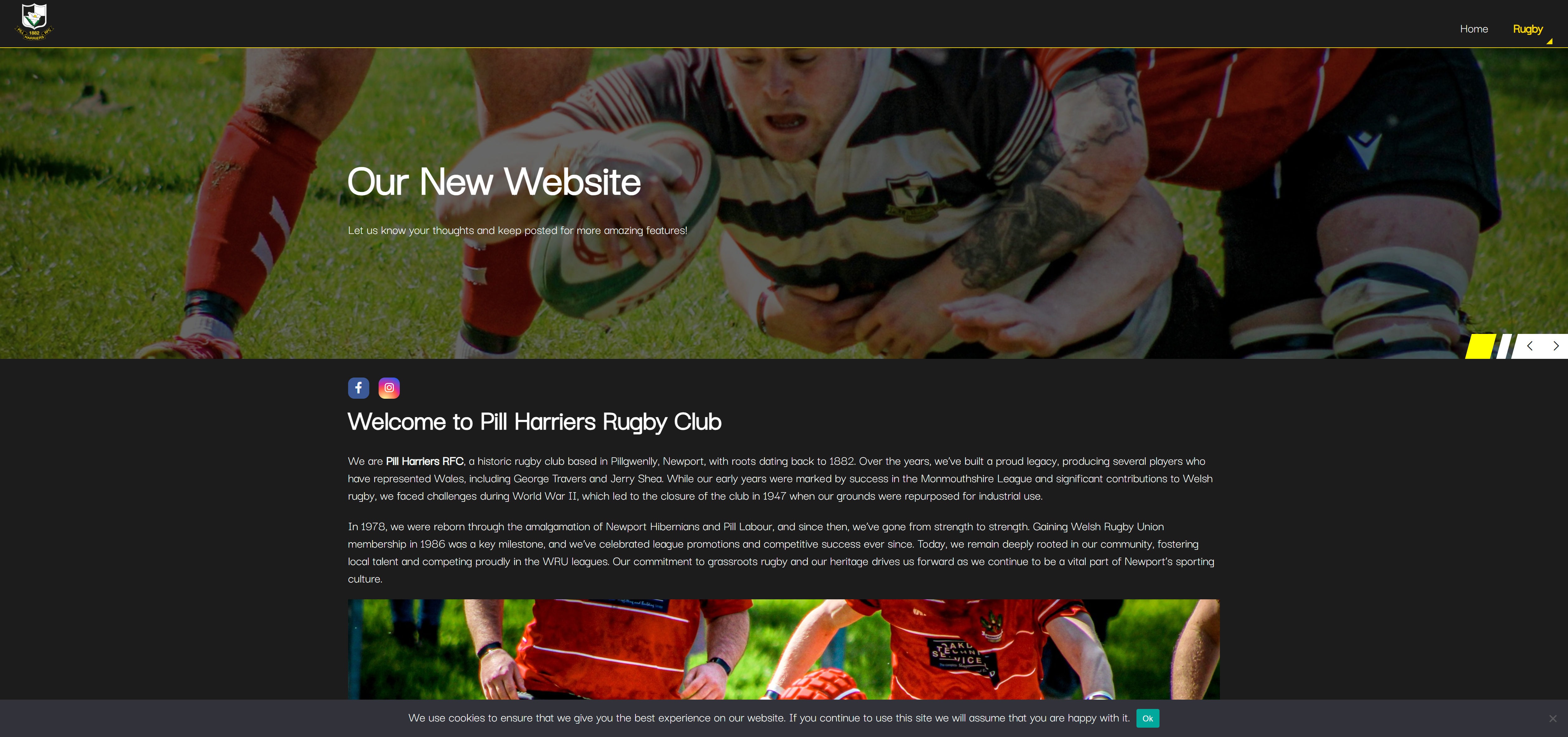 Pill Harriers RFC – Community Rugby Club Website